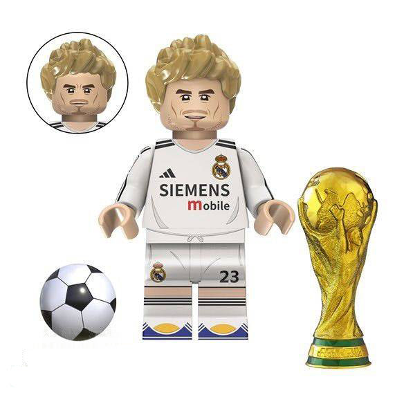 David Beckham (Real Madrid) Custom Minifigure Football Legend1