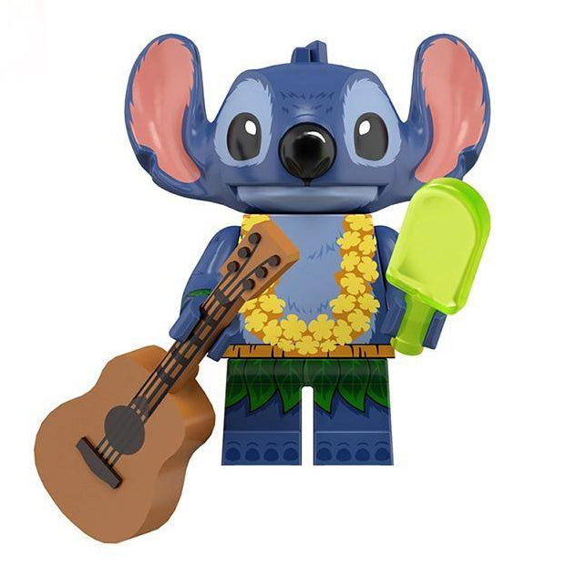 Stitch (lei) Custom Lilo and Stitch Disney Minifigure1