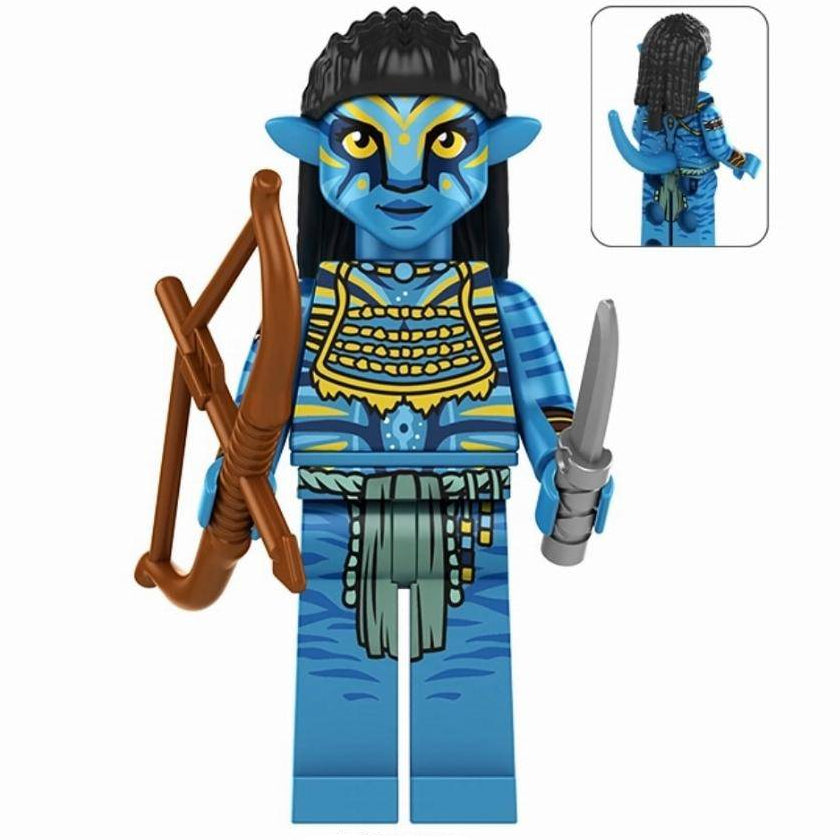 Neytiri From Avatar Fire and Ash Custom Minifigure1