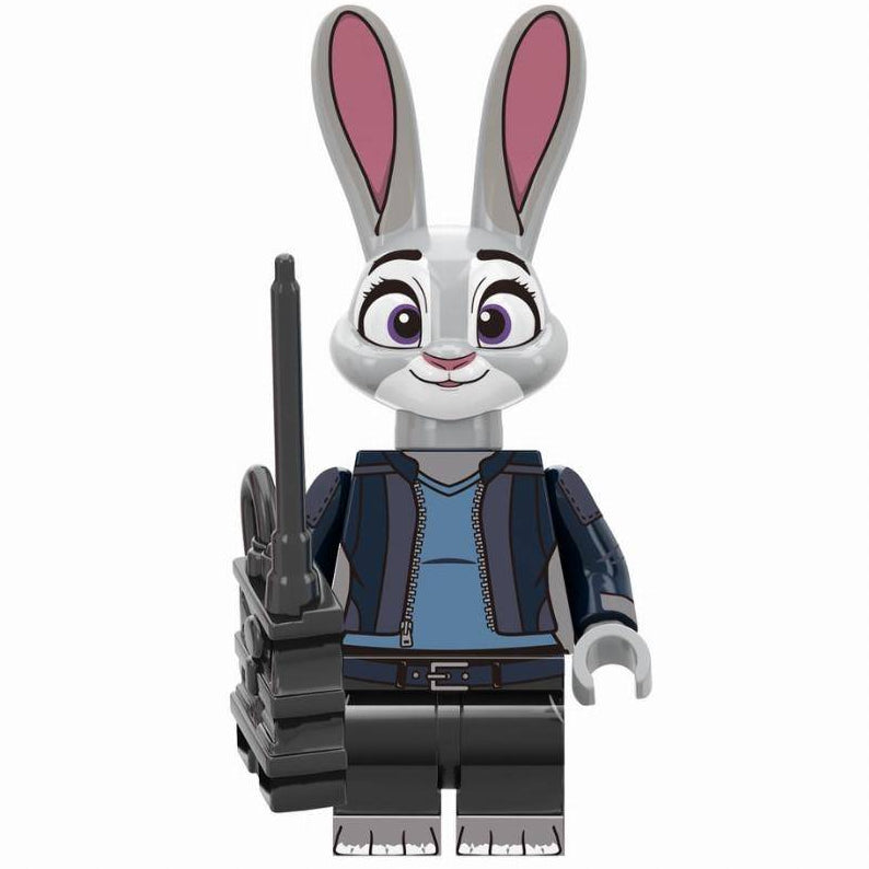 Judy Hopps From Zootopia Disney Custom Minifigure1