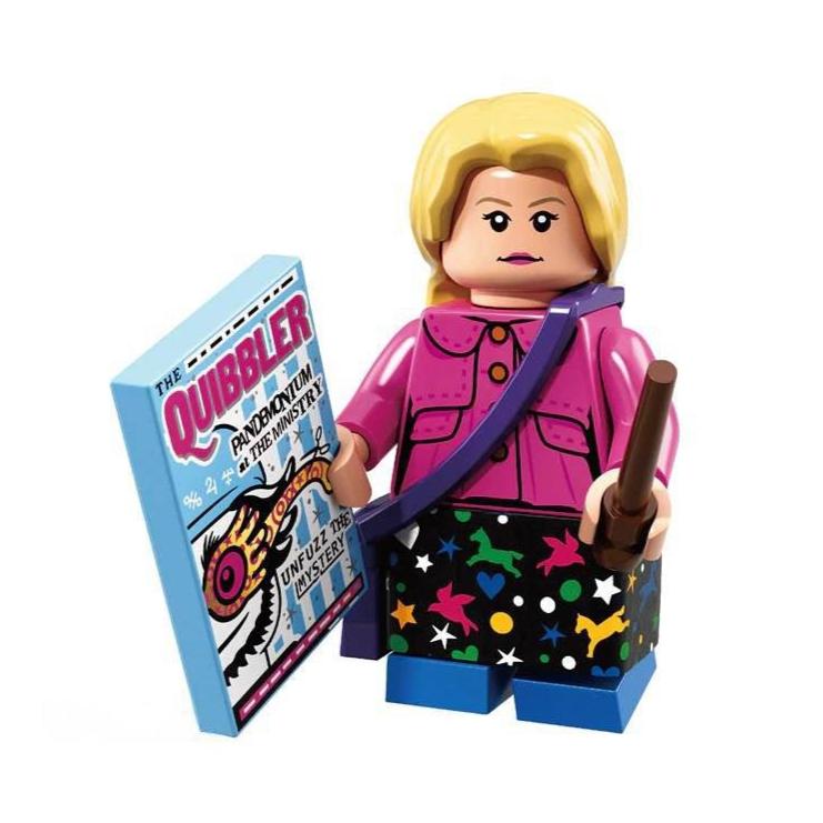 Luna Lovegood Custom Harry Potter Series Minifigure2
