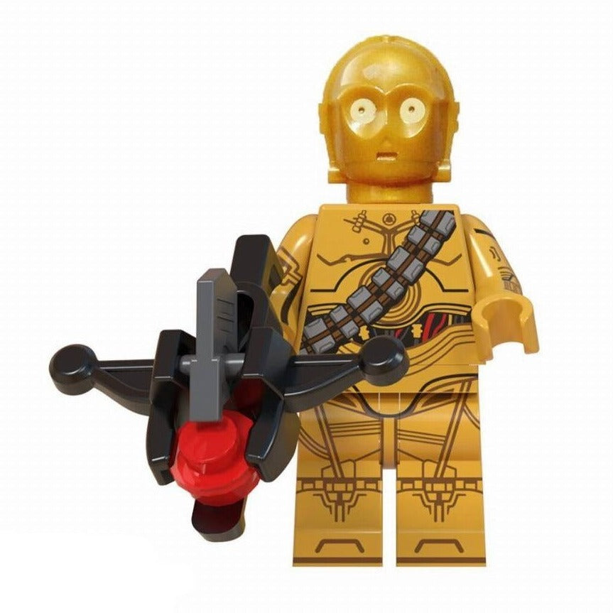 C-3PO Custom Star Wars Minifigure1