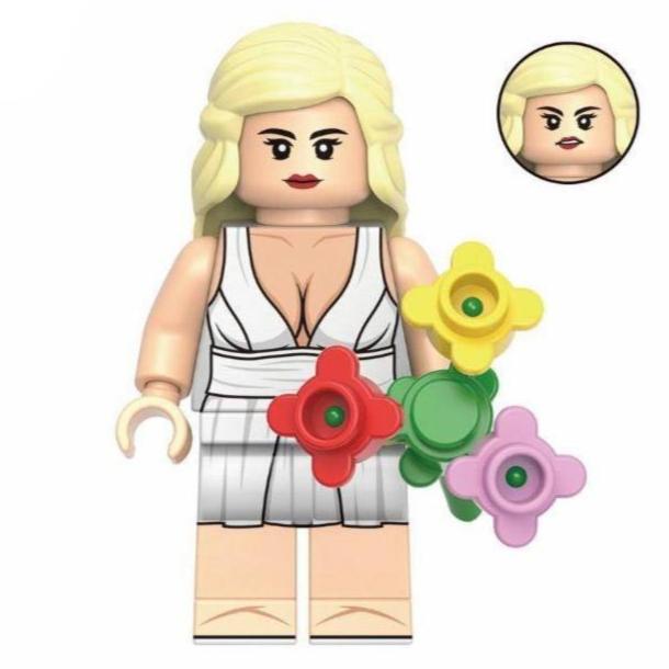 Harley Quinn (Folie à Deux) Custom DC Supervillain Minifigure1