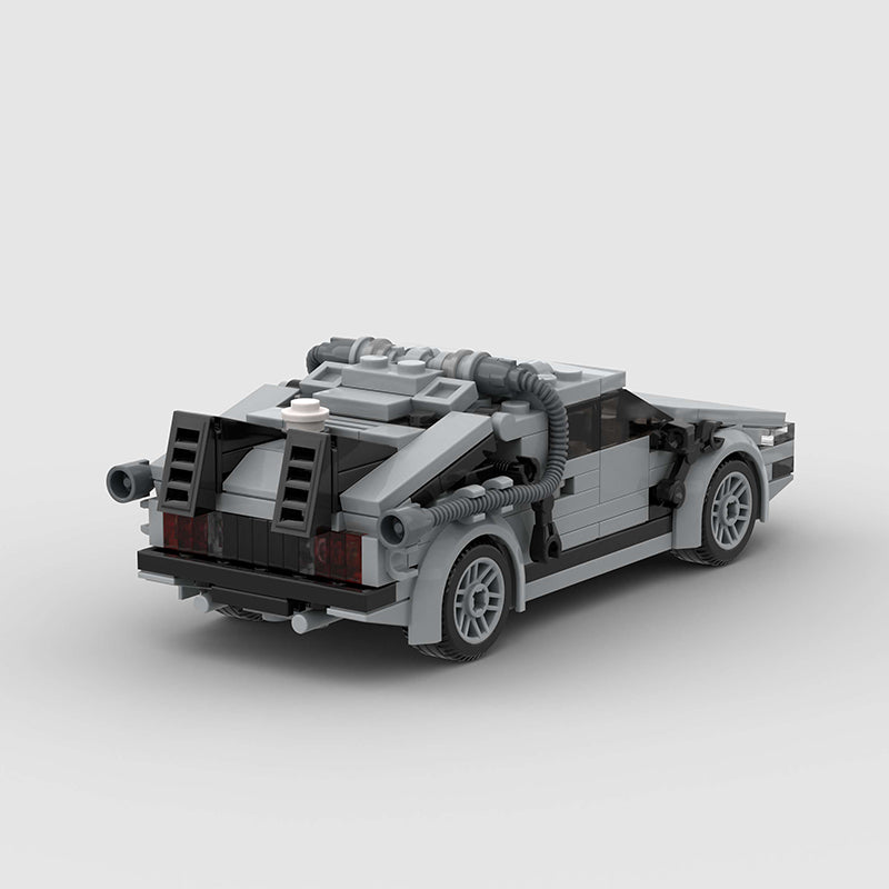 DeLorean Time Machine from Back to the Future Custom Car MOC9