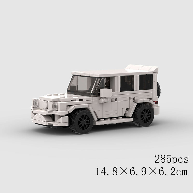 Mercedes-Benz White G Wagon Custom Car MOC10