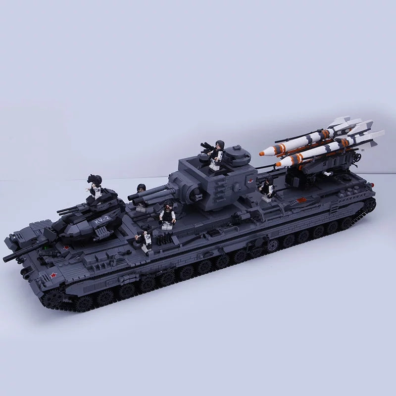 WW2 Behemoth KV-6 Soviet Tank10