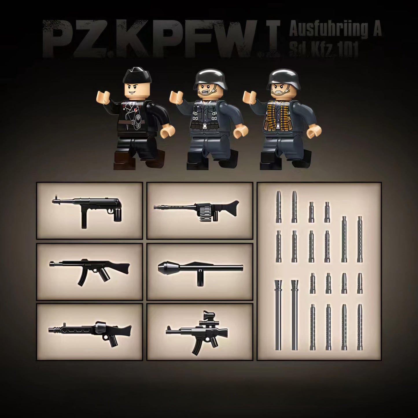 WW2 German Panzerkampfwagen I Ausf.A (Sd.Kfz.101) Tank5