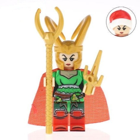 Lady Loki Christmas Special Superhero Minifigure1