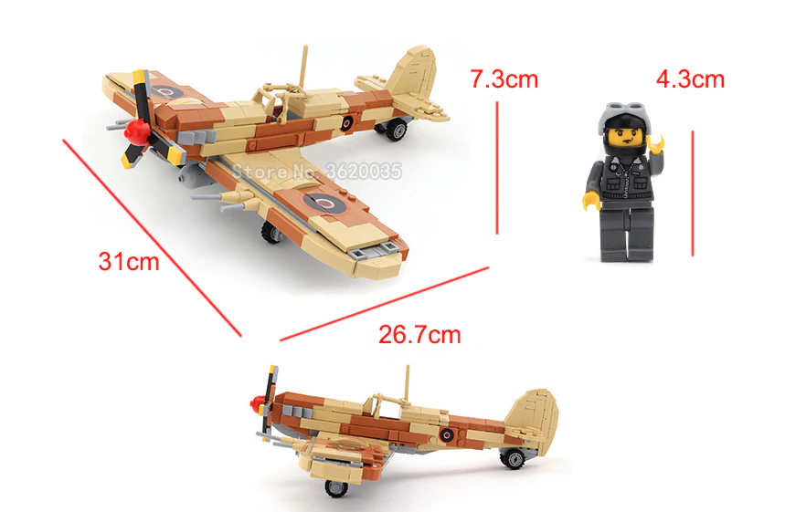 WW2 British Supermarine Spitfire Fighter Aircraft6