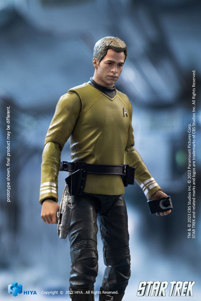 Star Trek Exquisite Mini Action Figure 1/18 Star Trek 2009 Kirk 10cm9