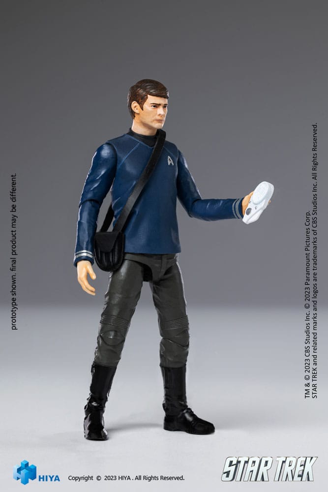 Star Trek Exquisite Mini Action Figure 1/18 Star Trek 2009 McCoy 10cm9