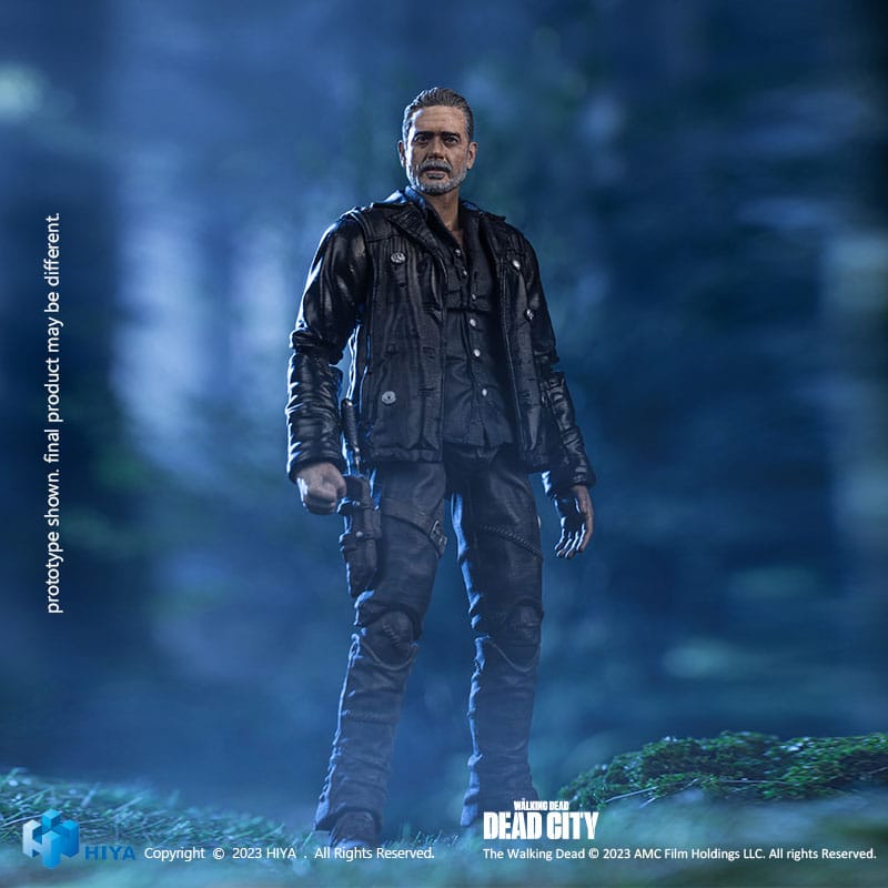 The Walking Dead Exquisite Mini Action Figure 1/18 Dead City Negan 11cm9