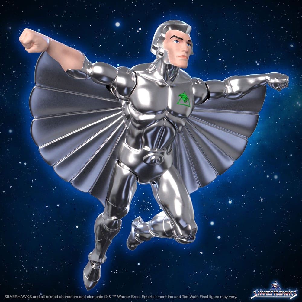 SilverHawks Ultimates Action Figure Quicksilver (Toy Version) 18cm5