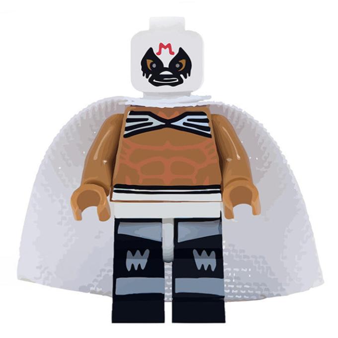 Lucha Libre Wrestling Minifigures: Masks On in Summer 2026