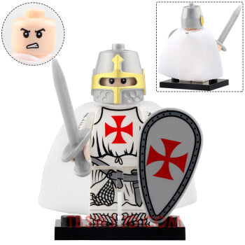 Knights Templar Custom Minifigure from Knights Templar Series1