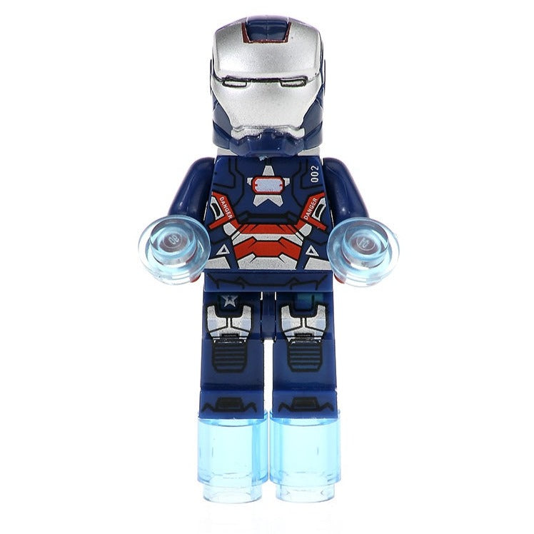 Iron Man Iron Patriot Custom Marvel Superhero Minifigure1