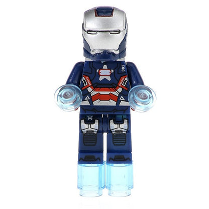 Iron Man Iron Patriot Custom Marvel Superhero Minifigure1