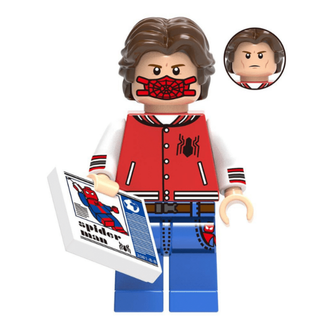 Peter Parker Custom Marvel Superhero Minifigure1