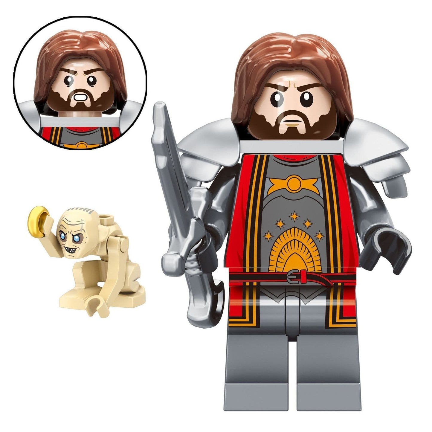 Isildur Custom Lord of the Rings Minifigure1