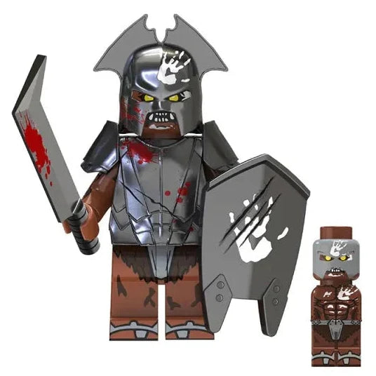 Uruk-Hai Orc custom Lord of the Rings Minifigure1