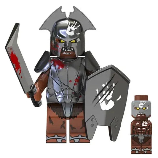 Uruk-Hai Orc custom Lord of the Rings Minifigure1