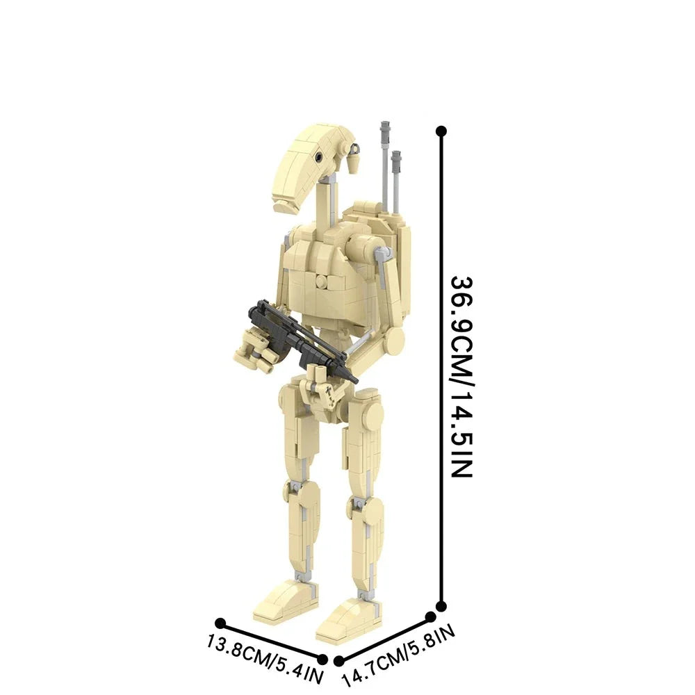 B1 Battle Droid Custom Star Wars MOC2