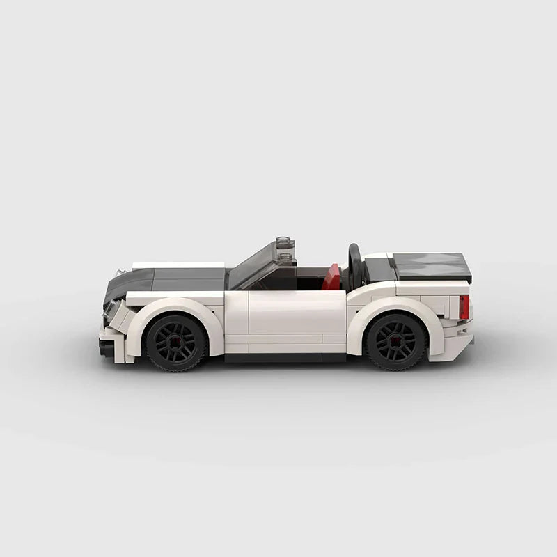 Fiat Abarth 124 Spider Convertible Custom Car MOC3
