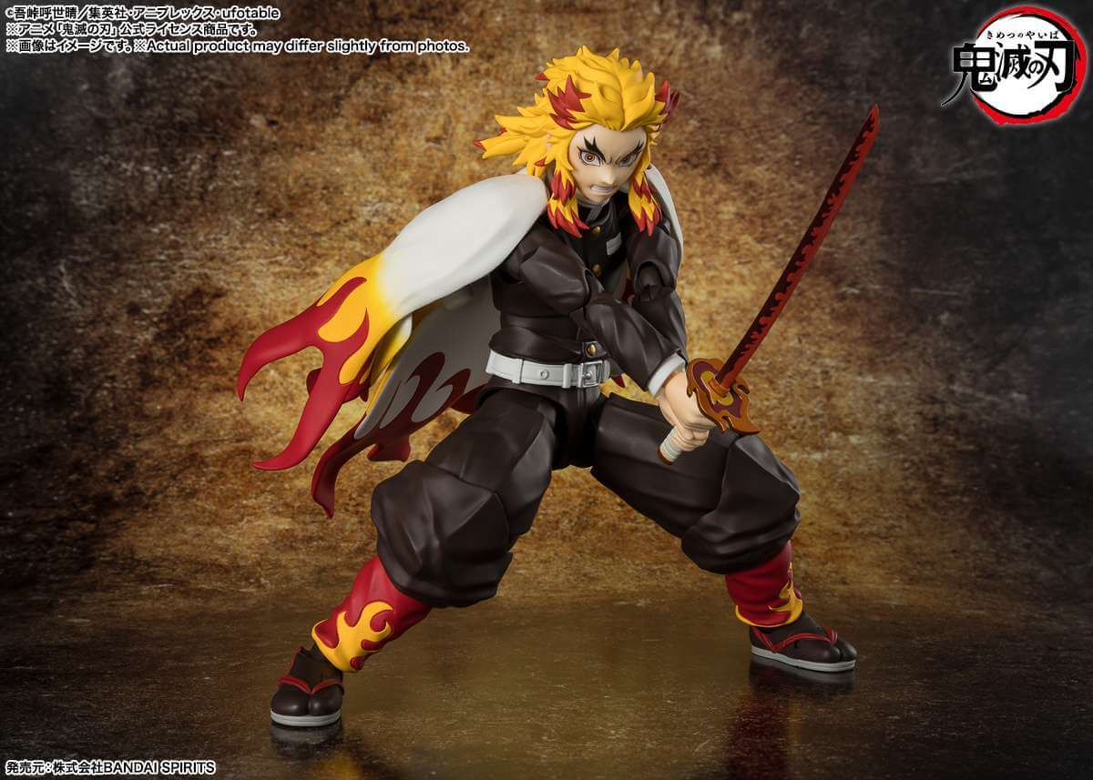 Demon Slayer: Kimetsu no Yaiba S.H. Figuarts Action Figure Kyojuro Rengoku 15cm4