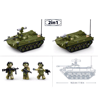 Russian Army BMD-2s Airborne Infantry Fighting Vehicle3