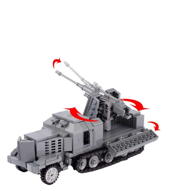 WW2 German Army Sd.Kfz. 251/17 Half-Track4