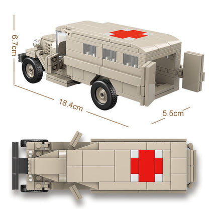 WW2 Soviet GAZ-55 Military Ambulance2