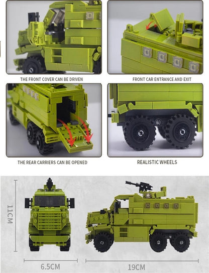 Ukrainian Army KrAZ "Fiona" 6x6 Armoured Personnel Carrier6