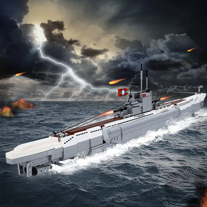 WW2 German Kriegsmarine U-48 Type VIIB U-boat3