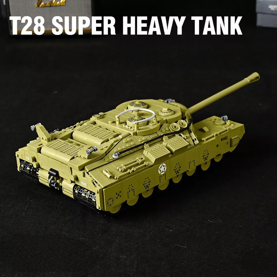 WW2 US Army T28 Super Heavy Tank3