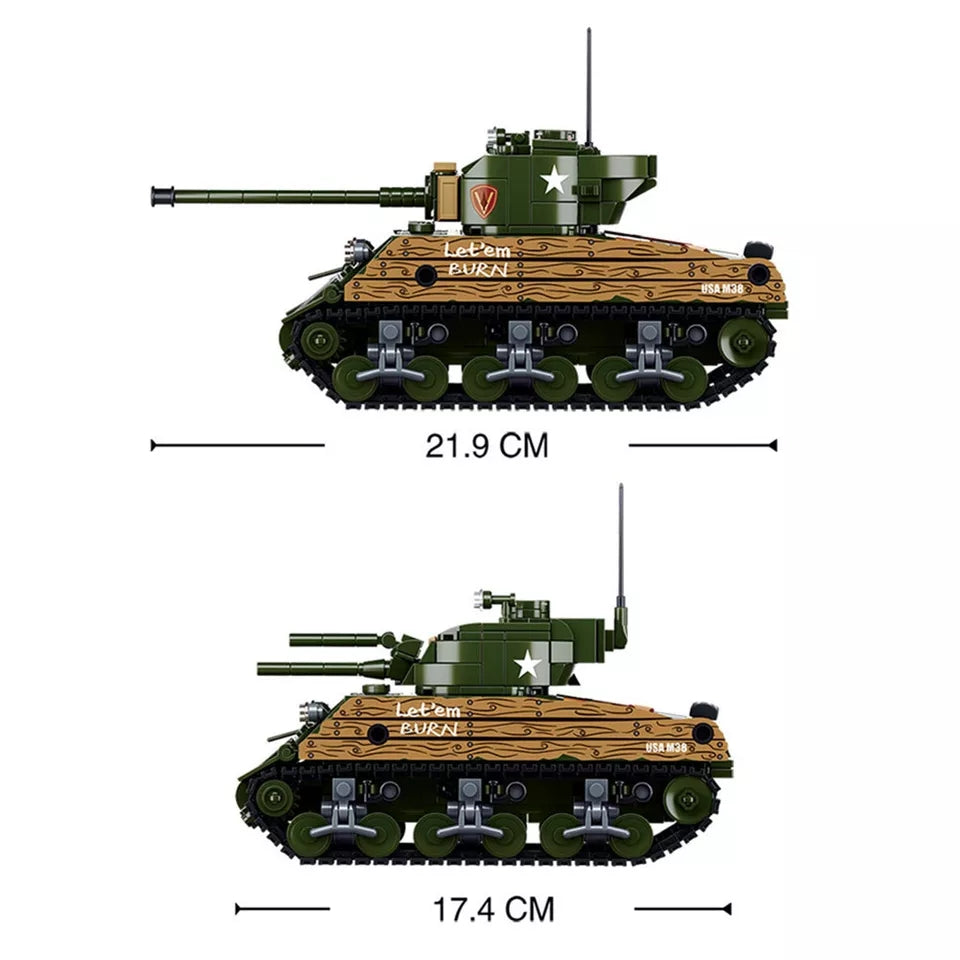 WW2 US 5th Marine Division M4A3 (76W) Sherman Tank3