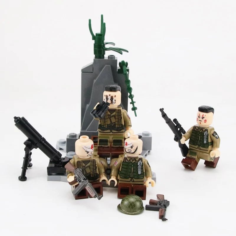 WW2 US Army Military Medic Team5