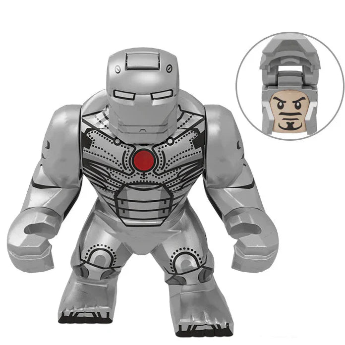 Iron Man Mk 2 Custom Marvel Superhero Large Minifigure1