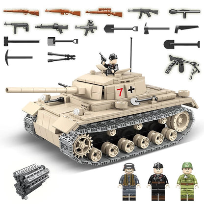 WW2 German Panzer III Ausf. J Medium Tank3