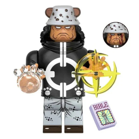 Bartholomew Kuma Custom One Piece Anime Minifigure1