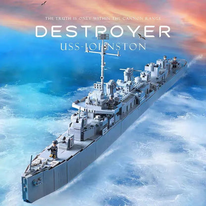 WW2 US Navy USS Johnston (DD-557) Destroyer3