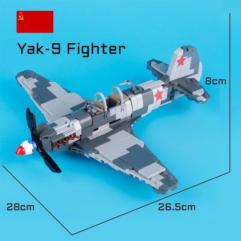 WW2 Soviet Yak-9 Multipurpose Fighter3