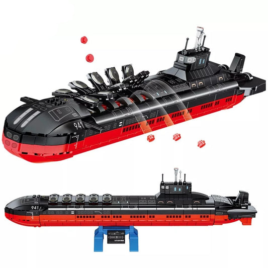 Russian Navy Typhoon Class Submarine1