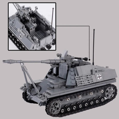 WW2 German "Nashorn" Tank Destroyer3