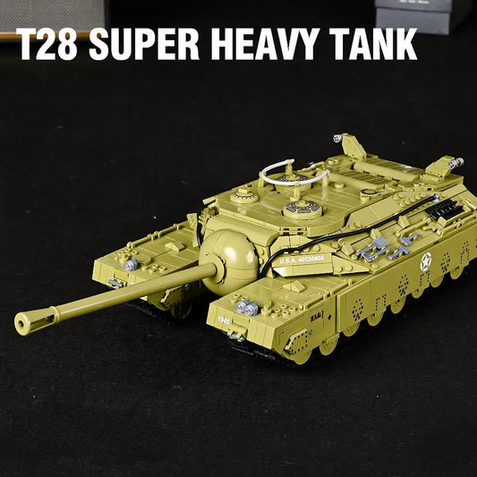 WW2 US Army T28 Super Heavy Tank1