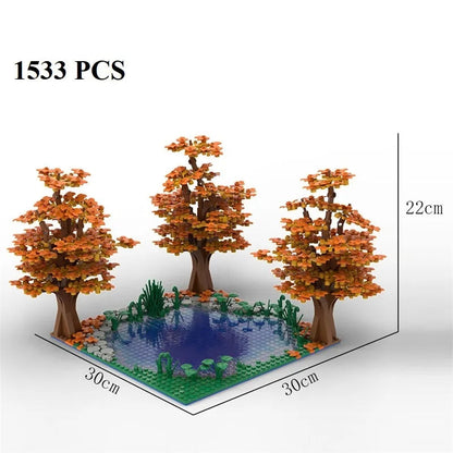 Maple Trees of the Autumn Pond6