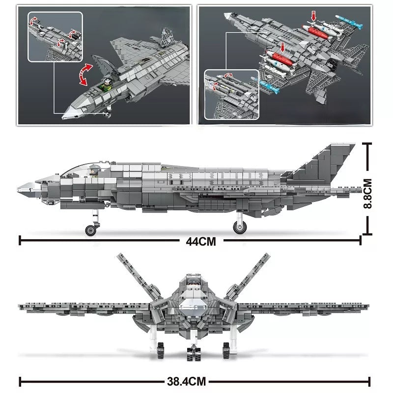 USN F-35C Stealth Multirole Combat Aircraft11