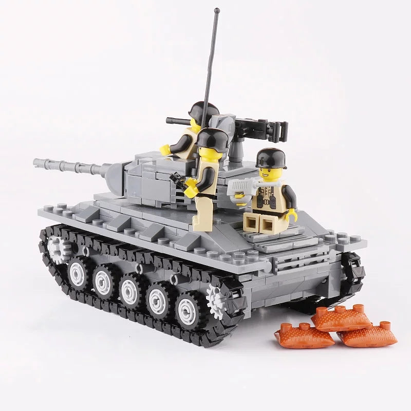 WW2 US M24 Chaffee Light Tank3