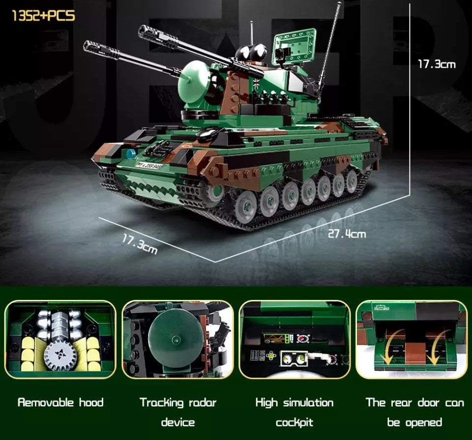 German Bundeswehr Flakpanzer Gepard 'SPAAG'4