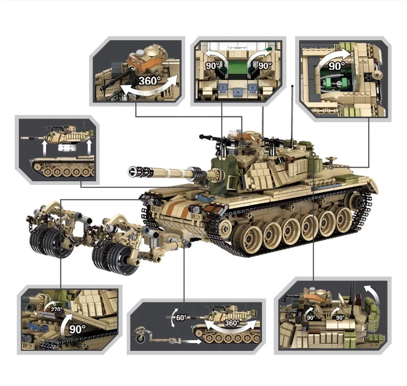 Israeli M60 Magach Main Battle Tank11