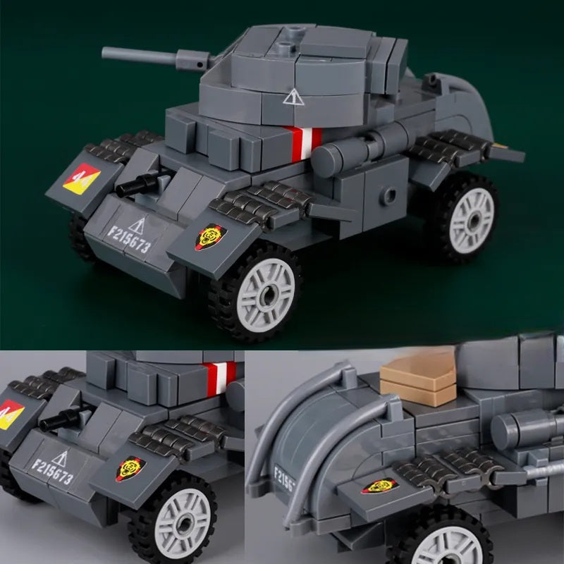WW2 British T17E1 "Staghound" Armoured Vehicle4